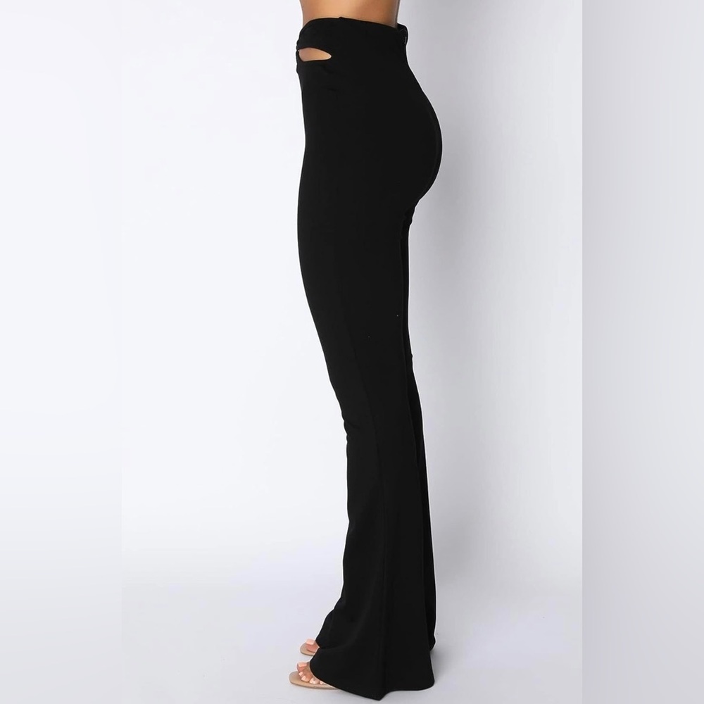 High Waist Cut Out Pants (New) - Picture 2 of 5